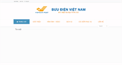Desktop Screenshot of bariavungtau-post.com.vn