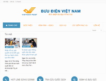 Tablet Screenshot of bariavungtau-post.com.vn